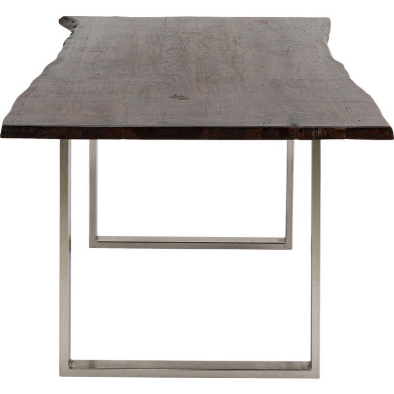 Table Harmony Dark Chrome 180x90